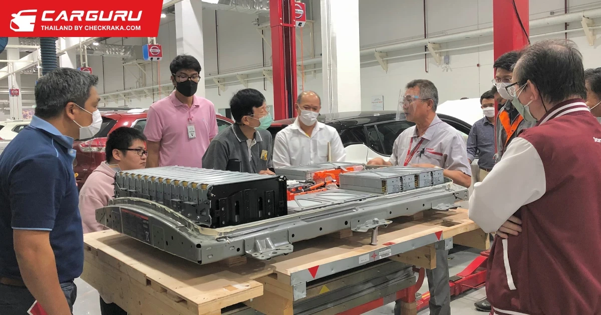 Nissan ส่งเสริมการเรียนการสอนด้านเทคโนโลยียานยนต์ไฟฟ้า แก่ คณาจารย์ และบุคลากรจาก 5 สถาบันการศึกษา