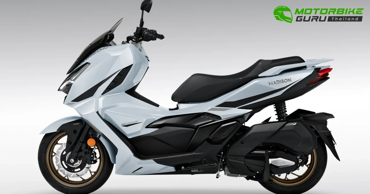 MALAGUTI ซื้อลิขสิทธิ์โมเดล GPX DZ3 ทำตลาดยุโรปในชื่อ MADISON 300 พร้อมเปิดในงาน EICMA 2024