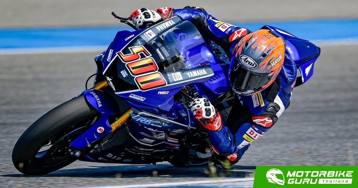 ตี-อนุภาพ และ ไอเดีย-กฤตภัทร บู๊คู่แข่งสุดมัน คว้าโพเดียมในศึกชิงแชมป์เอเชีย รายการ เอเชีย โร้ด เรซซิ่ง แชมเปียนชิพ 2025 สนาม 1  ณ สนามช้าง อินเตอร์เนชั่น เซอร์กิต