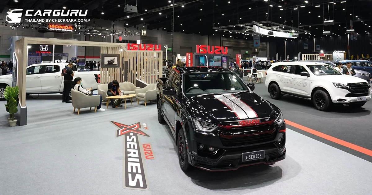 อีซูซุจัดครบทุกไลฟ์สไตล์ นำ "เดอะนิว มิว-เอ็กซ์ รุ่นพิเศษ! Phantom Collection" และ "อีซูซุ ดีแมคซ์ MAGIC EYEs" ร่วมงาน Fast Auto Show Thailand & EV Expo 2023