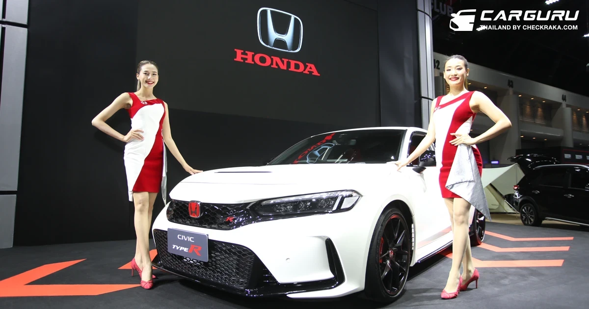 Honda โชว์ดีเอ็นเอความสปอร์ต นำโดย Civic Type R พร้อมยนตรกรรมที่เสริมความสปอร์ตด้วยชุดแต่ง Modulo และรถแข่งในงาน Bangkok Auto Salon 2023