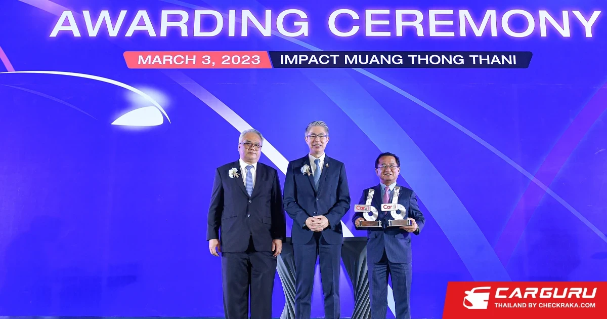 Suzuki คว้า 2 รางวัล Car of the Year 2023 ตอกย้ำคุณภาพ ERTIGA HYBRID และ XL7