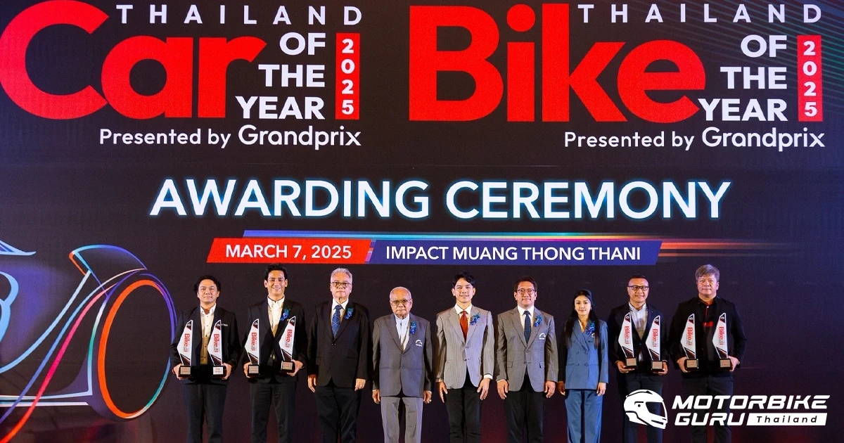 Yamaha คว้า 11 รางวัลจาก Thailand Bike of the Year 2025 การันตีคุณภาพครบทุกเซ็กเมนต์