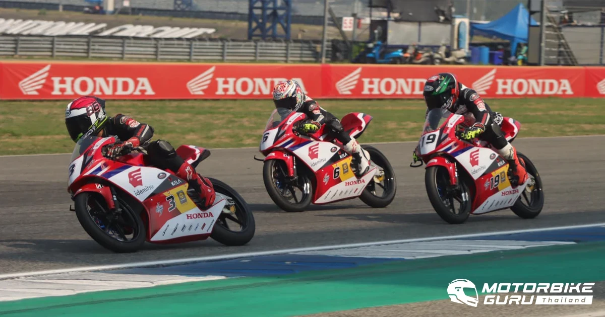 ไทยฮอนด้า เปิดตารางการแข่งขันศึกชิงแชมป์เยาวชนสู่การเป็นนักบิดระดับโลกใน Honda Thailand Talent Cup 2024