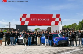 MINI พาเหล่า MINIster กว่า 200 คน ไปปลุกความเป็นนักแข่งในกิจกรรม MINI John Cooper Works Track Day ณ สนามปทุมธานี สปีดเวย์