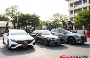 Mercedes-Benz ส่งแฟลกชิปโมเดล EQS และ S-Class ร่วมทดสอบระบบช่วยเหลือผู้ขับขี่ขั้นสูง ในงาน Road Safety Week โดย UNESCAP