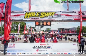 Honda Academy เฟ้นหานักบิดเยาวชนดาวเด่น สนามเปิดฤดูกาล มาร์วิน ควง เปเปอร์ ฟอร์มเดือด! คว้าแชมป์