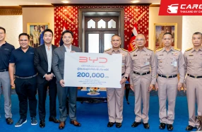 BYD Thailand และ REVER Automotive ร่วมบรรเทาทุกข์ผู้ประสบภัยน้ำท่วมผ่านกองทัพเรือ