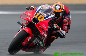 ลูก้า มารินี ขี่ Honda RC213V ฝ่ากลุ่มกลางทะยานจบท็อปเท็น คว้าแต้มสำคัญในโมโตจีพี สนามที่ 5 ที่ฝรั่งเศส