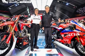 ไทยฮอนด้า เปิด Honda Exhibition Hall  ต้อนรับ ฯพณฯนายกรัฐมนตรี อนุทิน ชาญวีรกูล พร้อมคณะ ท่ามกลางแฟนมอเตอร์สปอร์ตที่มาคอยต้อนรับ
