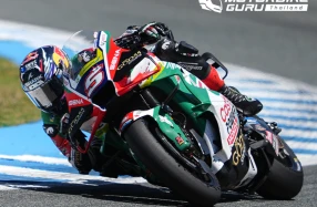 โยฮันน์ ซาร์โก ควบ RC213V ดวลกลุ่มหน้าสุดมันส์ ก่อนพา Honda คว้าท็อป 7 ที่ เซอร์กิโต เด เฮเรซ - อังเคล นิเอ็ตโต ประเทศสเปน ในศึกโมโตจีพี รายการ สแปนิช กรังด์ปรีซ์