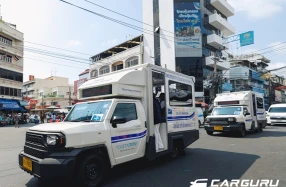 Toyota เปิดตัวรถสองแถวรูปแบบใหม่ ยกระดับการเดินทางสาธารณะอัจฉริยะในจังหวัดสมุทรปราการ