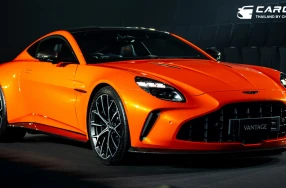 New Aston Martin Vantage เร้าใจแบบฮาร์ดคอร์ด้วยยนตรกรรมสปอร์ตสมรรถนะสูง ในราคาเริ่มต้น 21.9 ล้านบาท