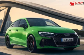 Audi RS 3 Sportback quattro ปรับโฉมคอมแพกต์คาร์สมรรถนะสูงจาก Audi Sport ในราคา 5.699 ล้านบาท