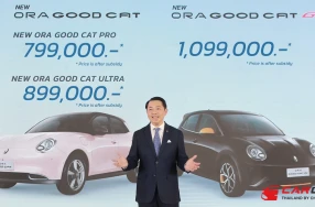 New GWM ORA Good Cat ใหม่ ประกอบไทย วิ่งได้น้อยลงแต่เพิ่มออปชั่นล้นคัน เริ่ม 599,000 บาท อับเดทราคาใหม่