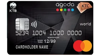 KTC X - AGODA WORLD REWARDS MASTERCARD