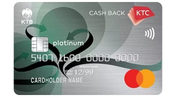 KTC CASH BACK PLATINUM MASTERCARD