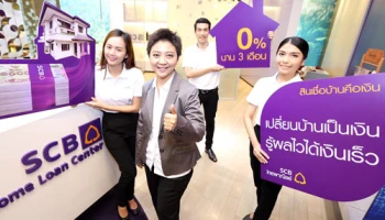 สินเชื่อบ้านคือเงิน ไทยพาณิชย์ ผ่อน0% นาน 3 เดือน พิเศษ!! ฟรีค่าจดจำนองถึง 30 ก.ย. 60