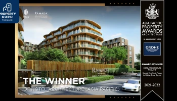 ฮาบิแทท กรุ๊ป ปลื้ม "รามาด้า มิรา นอร์ท พัทยา" คว้ารางวัลทรงเกียรติจากเวที Asia Pacific Property Awards