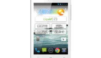 เอเซอร์ Acer Liquid Z3s