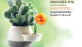 Presale "แชมเบอร์ส ชาน" คอนโดอารมณ์บ้าน บนถนนลาดพร้าววังหิน วันที่ 17-18 ต.ค. นี้