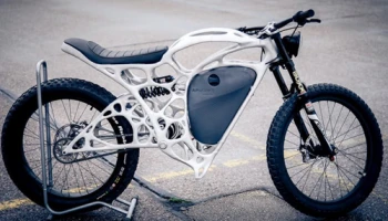 ครั้งแรกกับมอเตอร์ไซค์ 3D Printing จาก Airbus