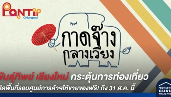 พันธุ์ทิพย์ เชียงใหม่ กระตุ้นการท่องเที่ยวหลังปลดล็อก เปิดพื้นที่รอบศูนย์การค้าฯ ให้ขายของฟรี! ถึง 31 ส.ค. นี้