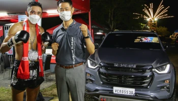 อีซูซุ ส่ง เพชรธงชัย ที.บี.เอ็ม. ยิม โชว์ฝีมือเหนือชั้นผ่านเข้ารอบ THAI FIGHT 2022