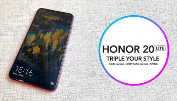 สมาร์ทโฟนกล้องหลัง 3 ตัว ผสานดีไซน์นำสมัยและเทคโนโลยีสุดล้ำ ในราคาเพียง 7,990.-