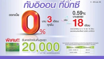 ผ่อนเครื่องใช้ไฟฟ้าและมือถือ 0% นาน 3 เดือน กับอิออน ที่บิ๊กซี ถึง 29 เม.ย. 63