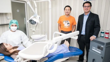 LDC ทุ่มงบ 10 ล้าน จับมือ Saijo Denki พัฒนาระบบหมุนเวียนอากาศบริสุทธิ์ Air Fresh 100% ในห้องฟัน