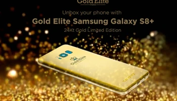 Samsung Galaxy S8+ Ultimatum Gold สมาร์ทโฟนสุดพรีเมี่ยม ผลิตจากทองคำ 24K พร้อมวางจำหน่ายในไทย