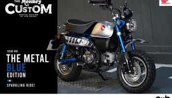 ฮอนด้า Honda Monkey The Metal Blue Edition ปี 2020