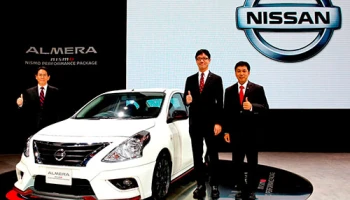 นิสสัน เปิดตัว แบรนด์ "NISMO" พร้อมอวดโฉม "Almera NISMO Perfomance Package"