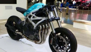 Dagger คอนเซปต์ไบค์จากเครื่องพิมพ์ 3 มิติ และใช้เครื่อง H2 จาก Kawasaki