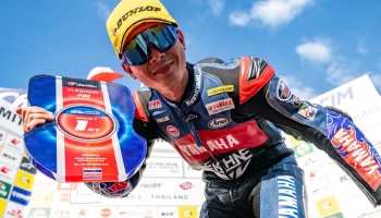 แสตมป์–อภิวัฒน์ ปิดจ็อบสวยพา Yamaha คว้าเพอร์เฟคท์วินเนอร์ คว้าดับเบิ้ลโพเดียมครองบัลลังก์แชมป์ SS600 สร้างประวัติศาสตร์เป็นนักบิดไทยคนแรกที่คว้า แชมป์เอเชีย 2 รุ่น ได้สำเร็จ