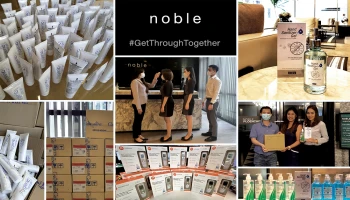 โนเบิลประกาศมาตรการป้องกันโควิด-19 ตอกย้ำความมั่นใจให้แก่ลูกบ้านและลูกค้าทุกโครงการ