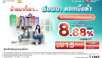 สินเชื่อส่วนบุคคลรวมหนี้ Happy Cash Balance Transfer