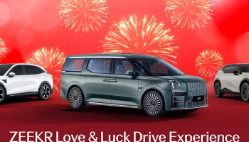 ZEEKR มอบประสบการณ์แห่งรักในงาน ZEEKR Love & Luck Drive Experience สัมผัสและทดลองขับรถทุกรุ่น รับข้อเสนอเกินต้าน 14-17 กุมภาพันธ์นี้