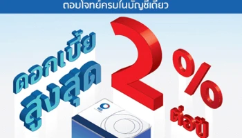 บัญชี TISCO My Savings ตอบโจทย์ครบในบัญชีเดียว พร้อมรับดอกเบี้ยสูงสุด 2.00% ต่อปี