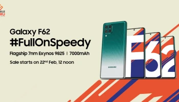 สมาร์ทโฟนหน้าจอ Super AMOLED Plus, ชิปเซ็ต Exynos 9825, กล้อง 4 เลนส์ 64MP, แบตความจุสูง 7,000 mAh ชาร์จเร็ว 25W