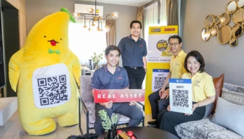 กรุงศรีฯ ผนึกเรียลแอสเสท ให้บริการจองซื้อบ้าน-คอนโดด้วย QR Code