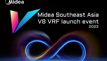 ไมเดีย เปิดตัวเทคโนโลยี Midea V8 ตอกย้ำความเป็นผู้นำในการปฏิวัติ วงการ VRF