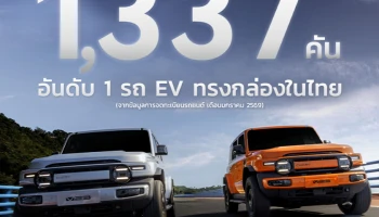 CHERY V23 มียอดจดทะเบียนมากกว่า 1,337 คัน ในเดือนมกราคม 2569 ครองอันดับ 1 รถยนต์ไฟฟ้าทรงกล่อง 2 เดือนซ้อน