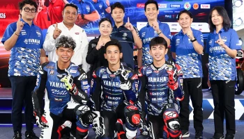 Yamaha Thailand Racing Team พร้อมส่ง 3 นักบิดไทยล่าโพเดียมในศึก ARRC 2026 สนามที่ 2