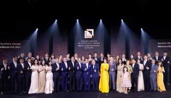 Mazda จัดงานมอบรางวัล Mazda Dealer of Excellence Award 2021 ให้กับผู้จำหน่ายที่มีผลงานโดดเด่น