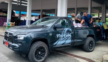 Mitsubishi ให้บริการตรวจเช็กสภาพรถทุกรุ่นซึ่งได้รับความเสียหายจากสถานการณ์อุทกภัยในจังหวัดยะลาฟรี! พร้อมส่งต่อธารน้ำใจช่วยเหลือผู้ประสบภัยน้ำท่วม