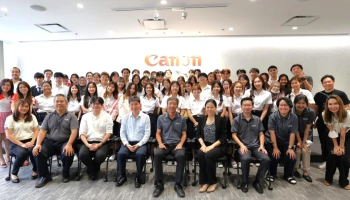 แคนนอน เปิดบ้านต้อนรับคณะนิสิตและอาจารย์ จากคณะวิทยาศาสตร์ จุฬาฯ เพื่อเรียนรู้เทคโนโลยีแคนนอนอย่างใกล้ชิด