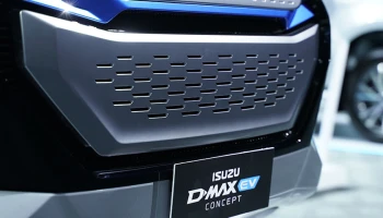 ISUZU เผยรถต้นแบบ D-MAX EV Concept มอเตอร์คู่แรงบิด 325 นิวตันเมตรเฟืองท้าย eAxle ช่วงล่างด้านหลังใหม่ De-Dion