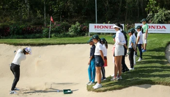 Honda LPGA Thailand 2023 Junior Golf Clinic พา 50 แฟนกอล์ฟรุ่นเยาว์ฝึกวงสวิงแบบเอ็กซ์คลูซีฟกับนักกอล์ฟระดับโลก